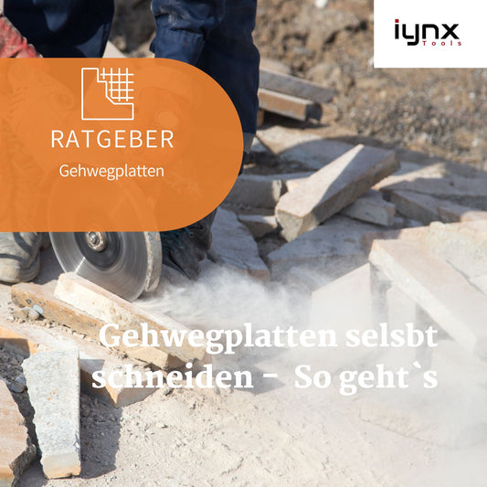 Ratgeber Gehwegplatten schneiden so gehts Vorschaubild
