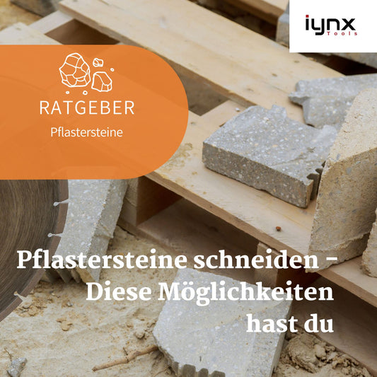 Ratgeber Pflastersteine schneiden - Auch Rundungen