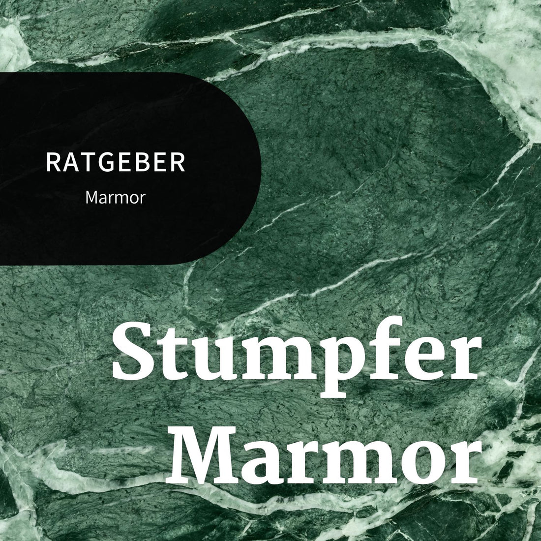 Stumpfer Marmor polieren - Bannerbild