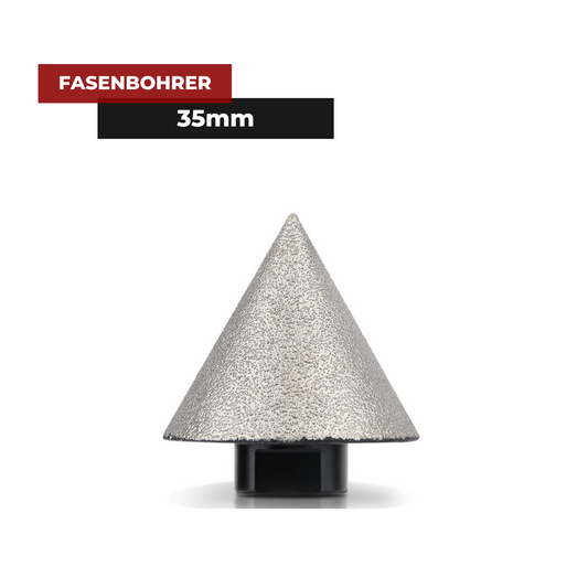 Diamantfasenbohrer für bestehende Bohrungen bis zu 35mm Durchmesser