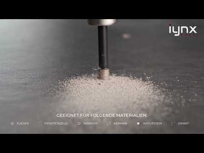Produktvideo des Diamantbohrers mit technischen Details